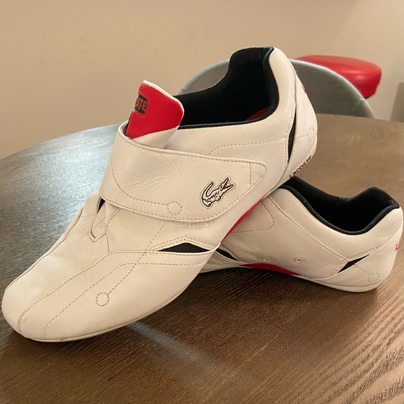 lacoste protect strap trainers